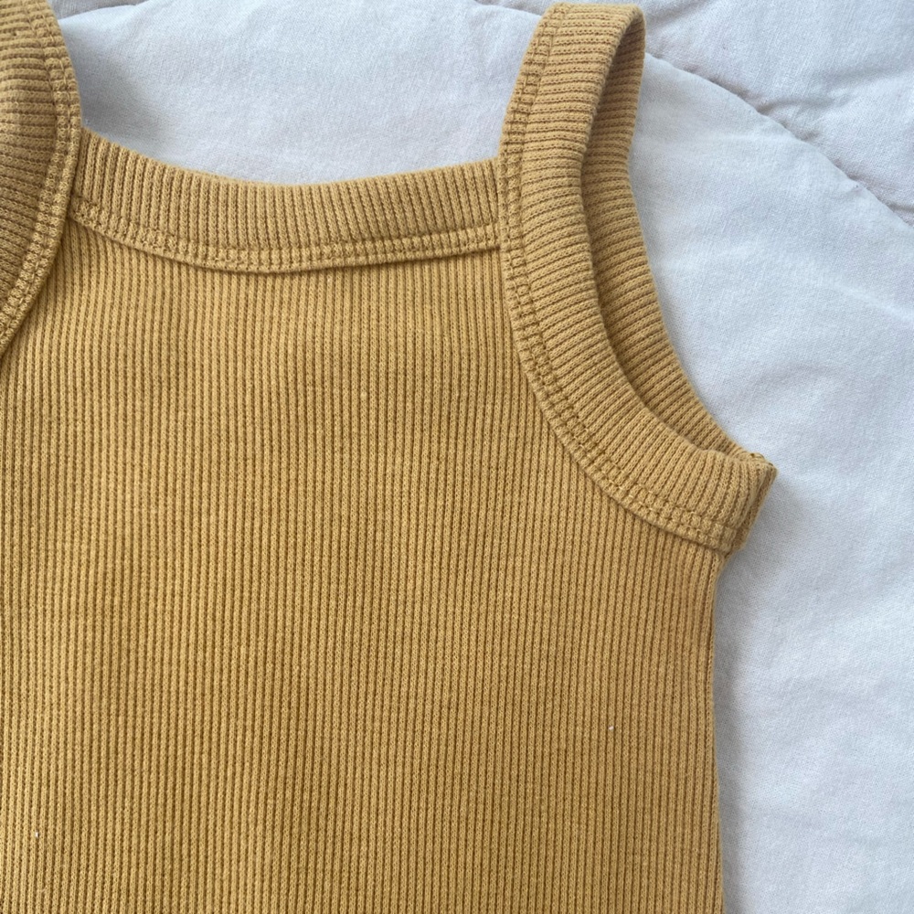 Grayson Collective Ribbed Romper - Picture 2 of 4
